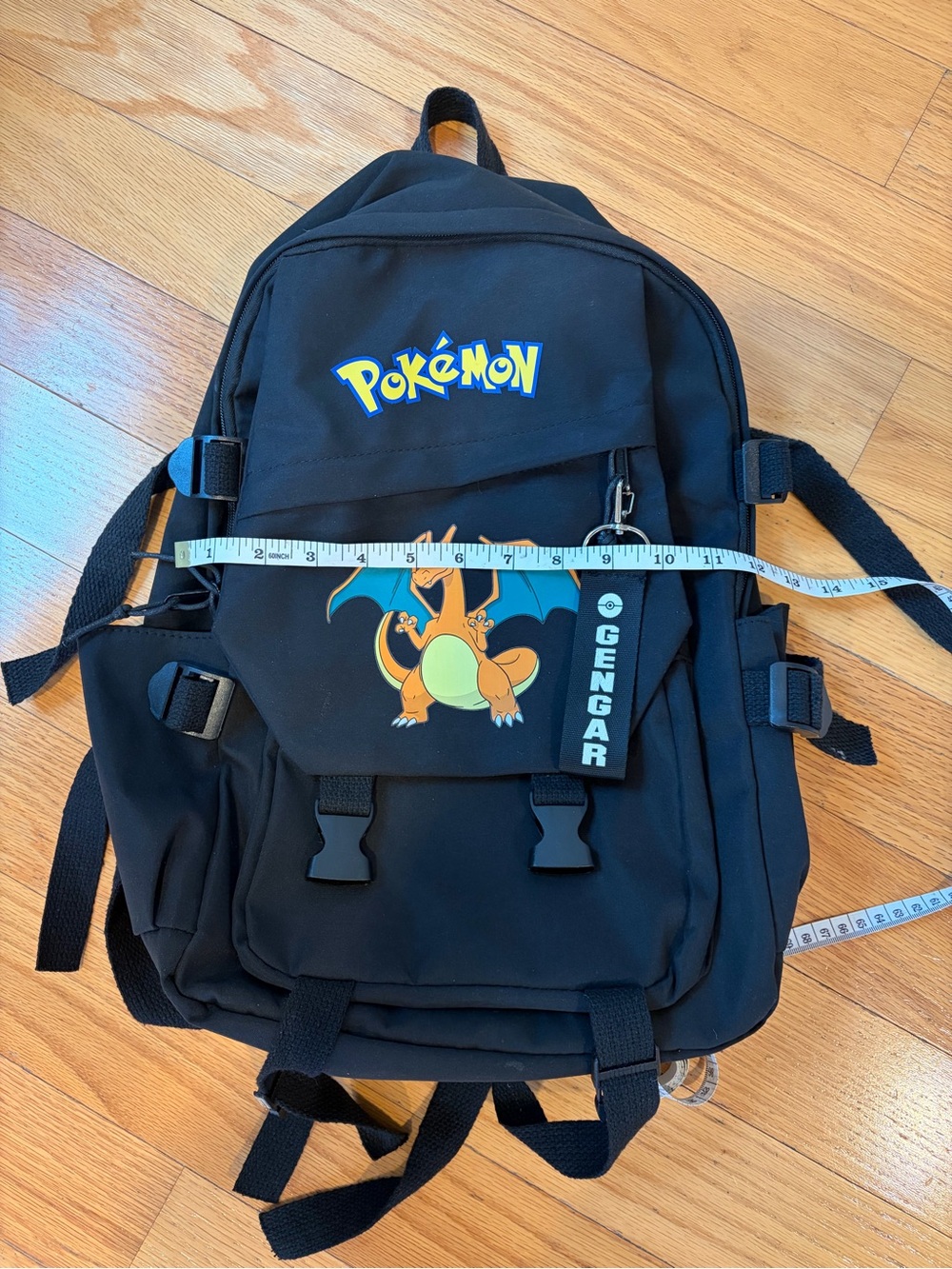 Pokémon Charizard Black Men's Backpack - Picture 9 of 9